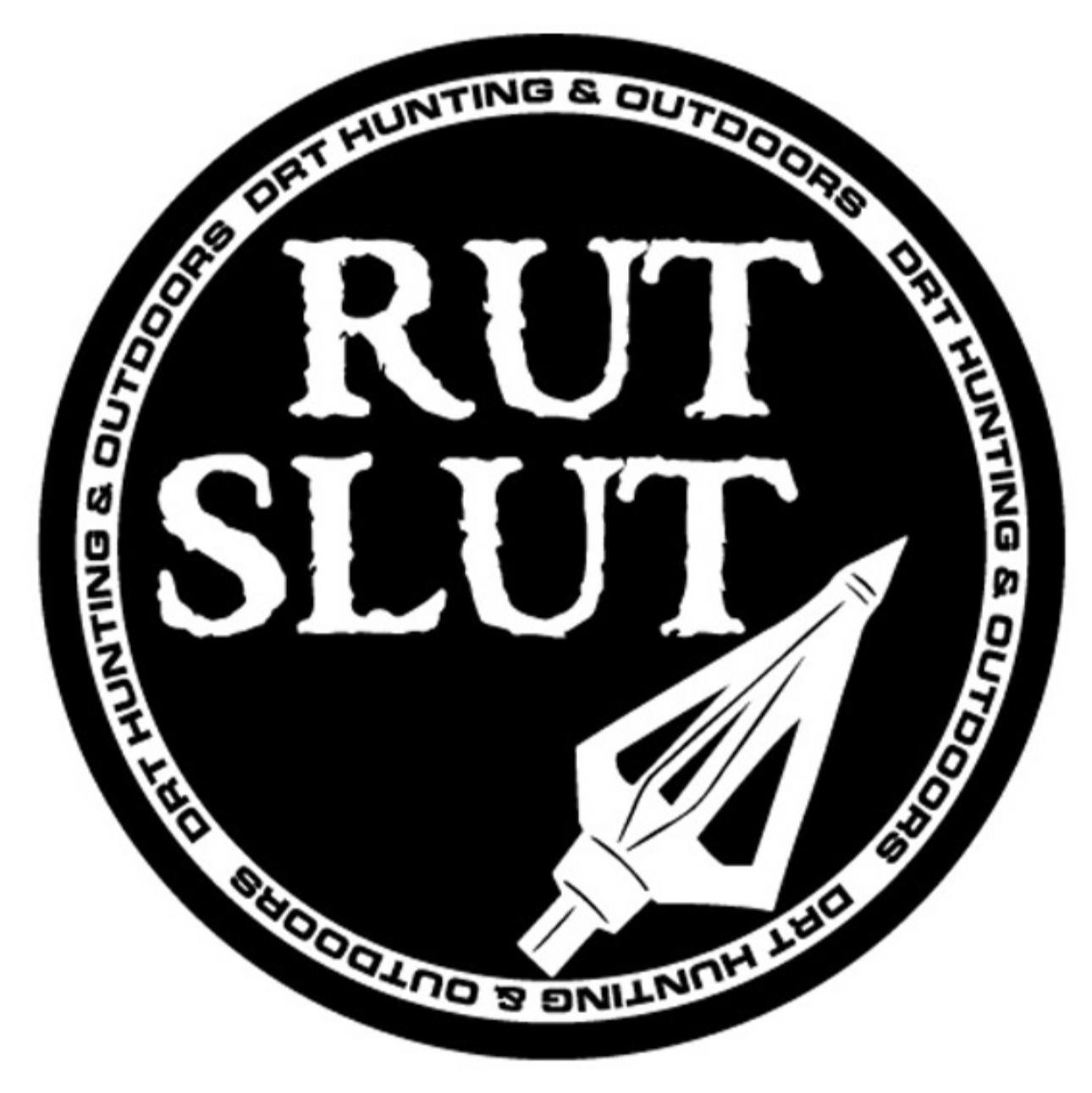 DRT Rut Slut 4" Decal